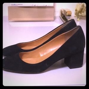 J Crew Factory Black Heels